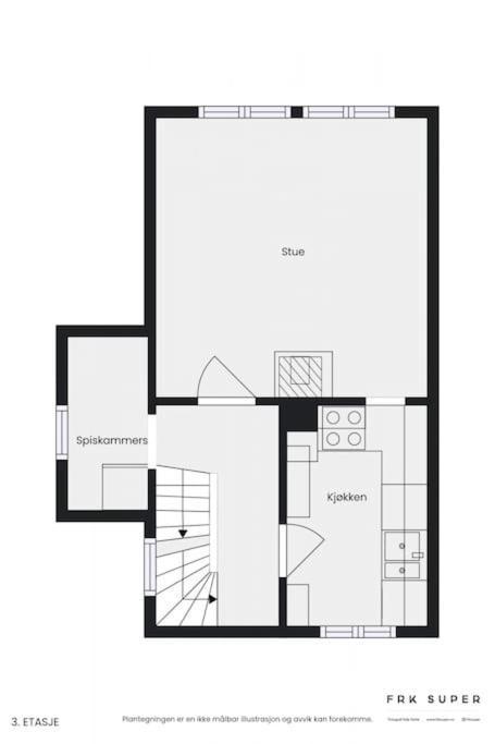 Det Lille Rode Huset Ved Floibanen Villa Bergen Exterior photo