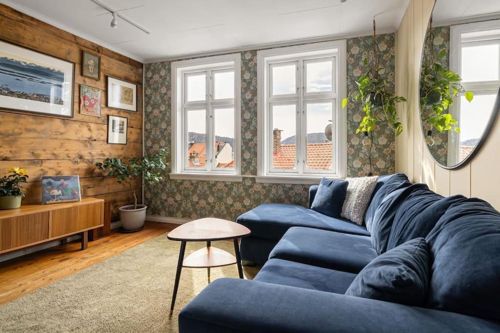 Det Lille Rode Huset Ved Floibanen Villa Bergen Exterior photo